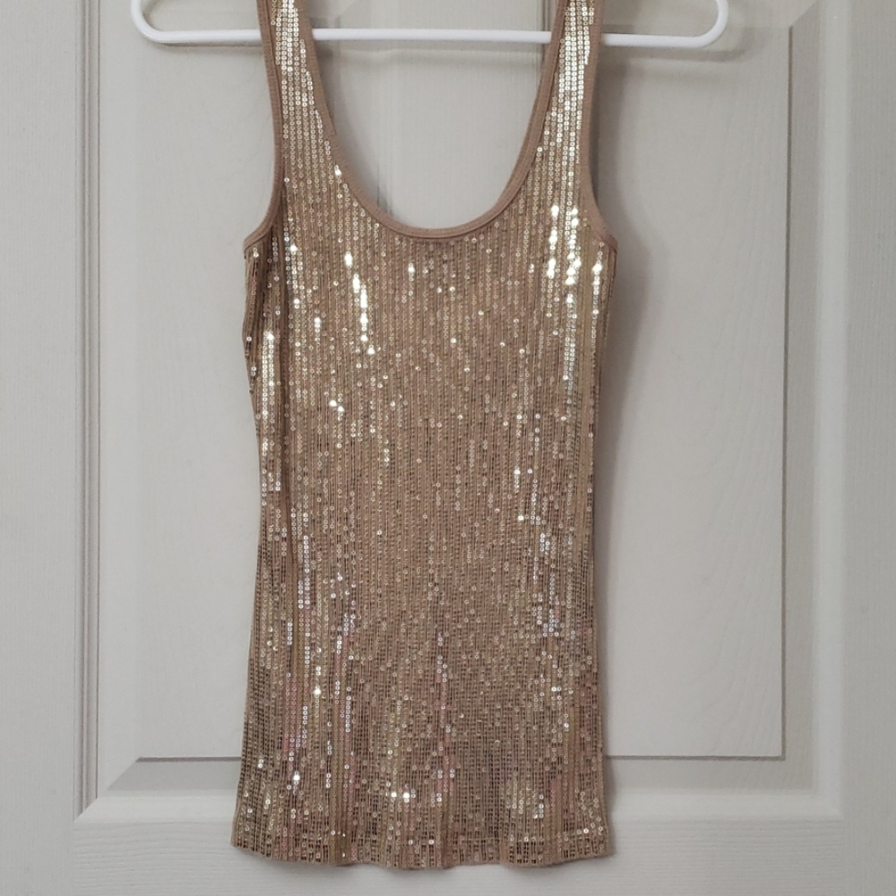 Express Sequin Tank